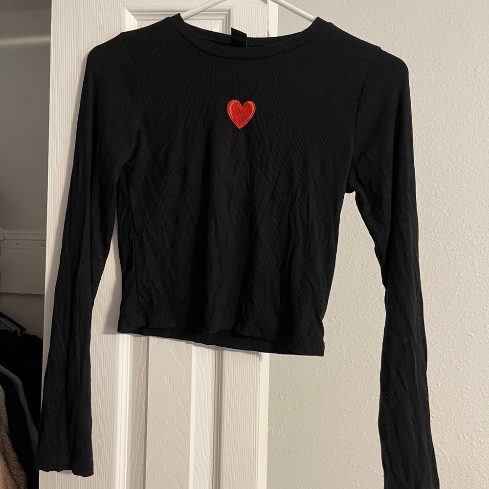 Long sleeved crop top!